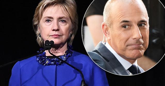 //Hillary clinton slams matt lauer pp