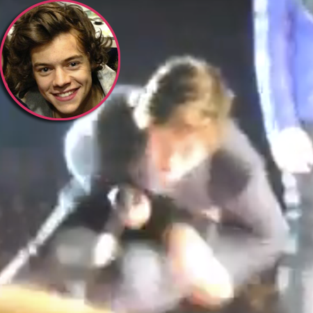 Harry Stiles Hit In Groin