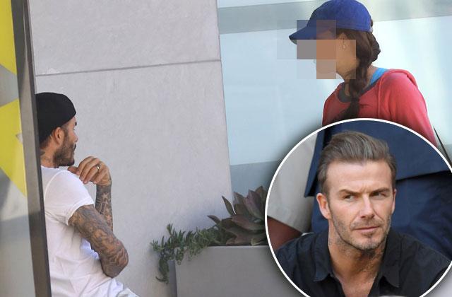 David Beckham Victoria Divorce Rumors Soul Cycle Brunette