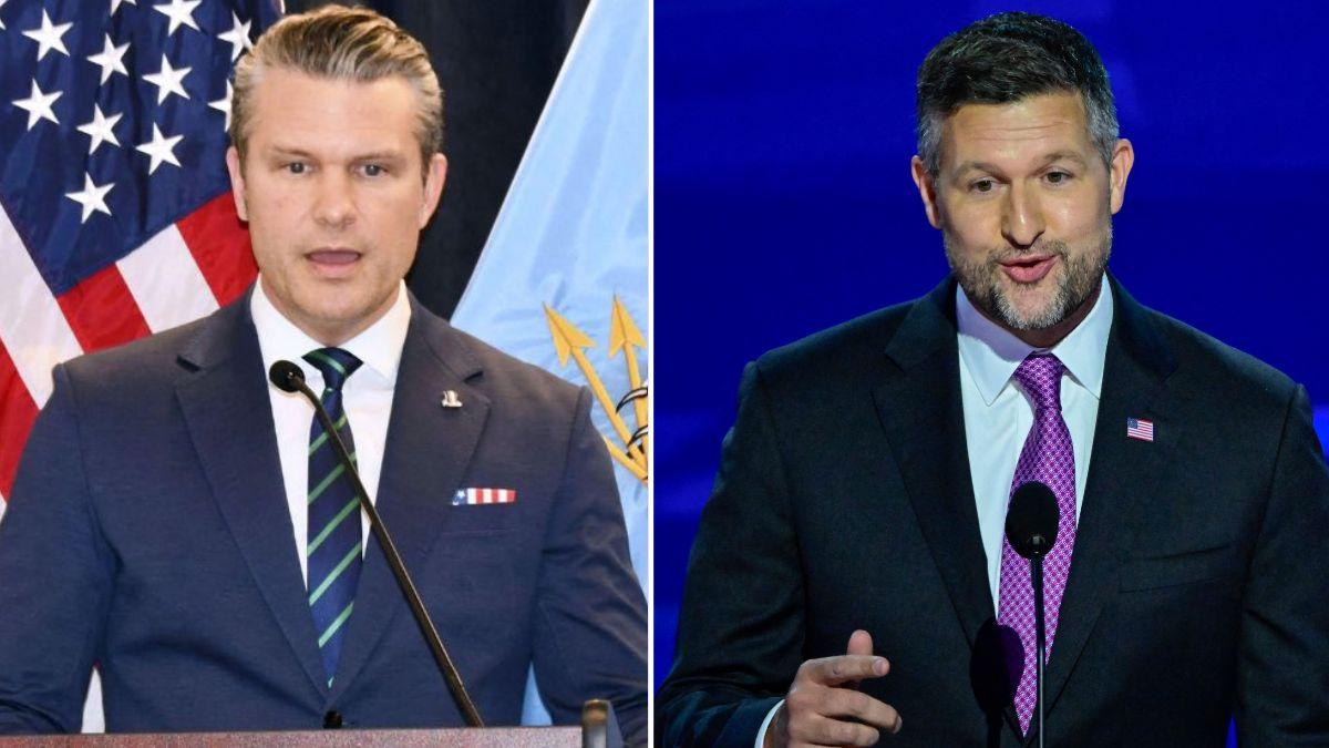 Rep. Pat Ryan dubbed Pete Hegseth 'deranged.'
