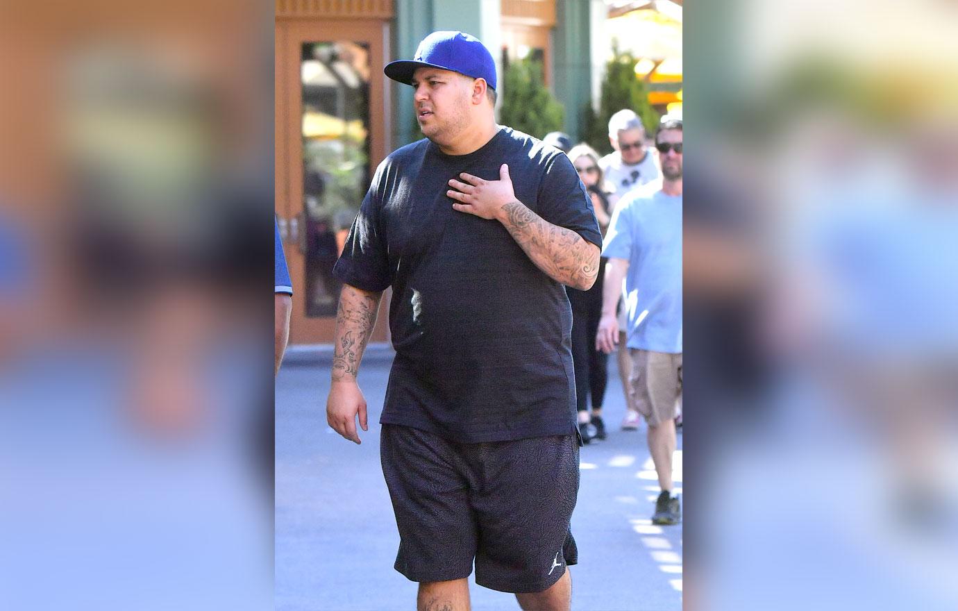 Rob Kardashian’s 15,000 Calorie Diet Has Him Headed For A Heart Attack