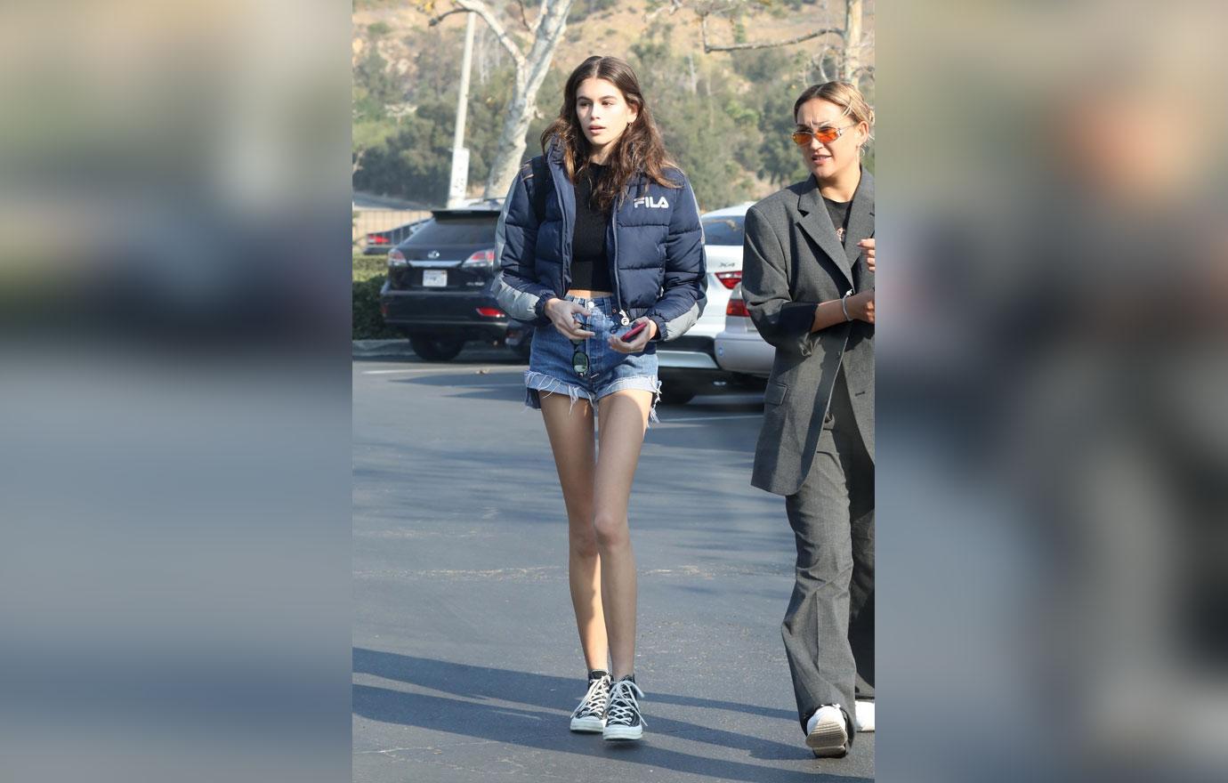 Kaia Gerber Legs Look Very Skinny