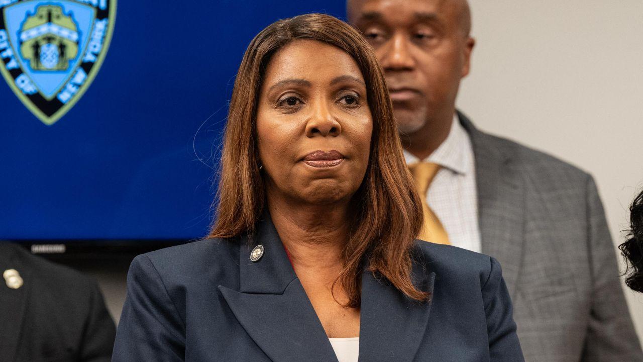 image of Letitia James was accused of prejudging allegations against seven Cornell fraternity members before taking over the case.