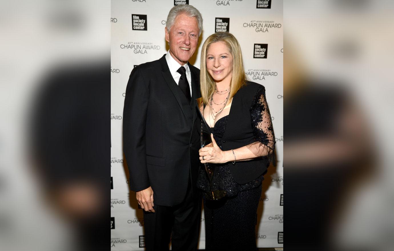 Barbra Streisand Bill Hillary Clinton Brooklyn Speech Affair Scandal