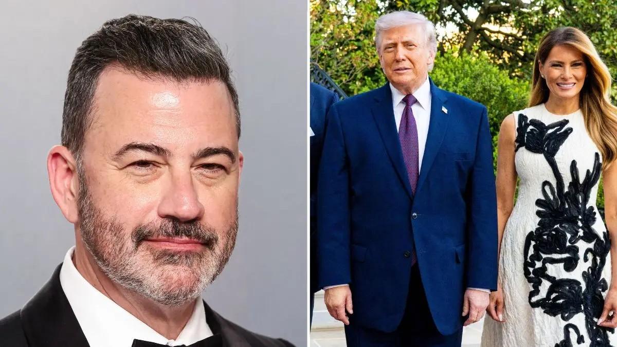 Jimmy Kimmel, Donald Trump, melania trump
