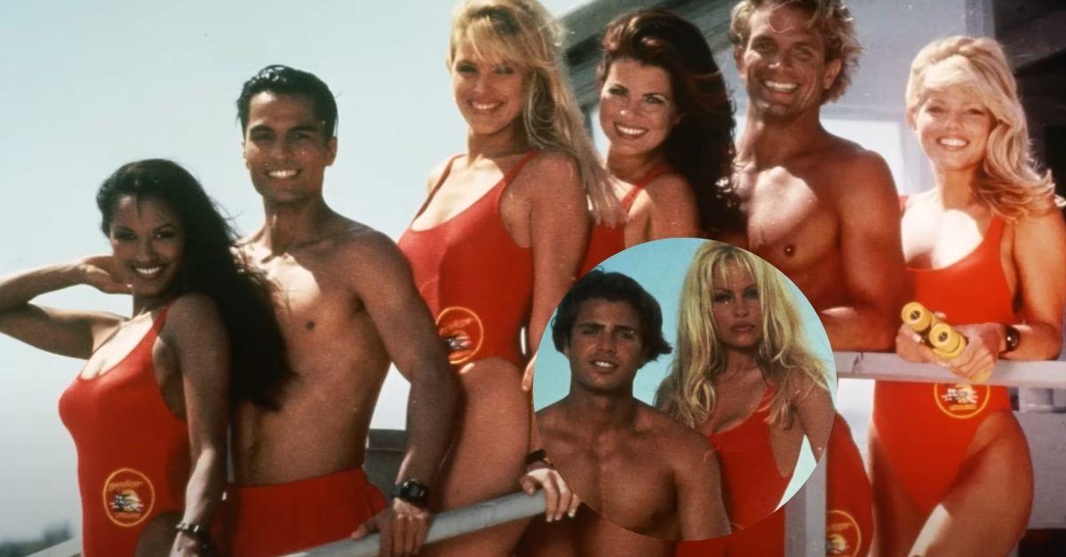 Composite photo of the original 'Baywatch' cast.