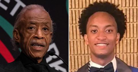 split image of Rev. Al Sharpton and Nolan Wells
