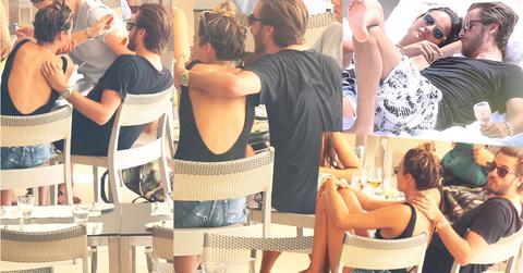 Scott Disick Cheating Kourtney Kardashian Separate Monaco Yacht Brunette