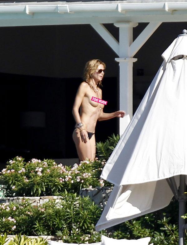 Heidi Klum Topless St Barth's