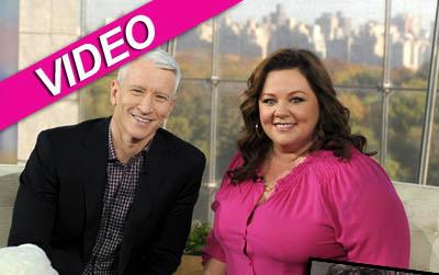 //anderson cooper melissa mccarthy high school video