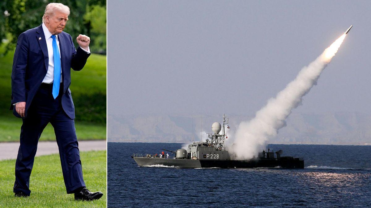 donald trump and missile