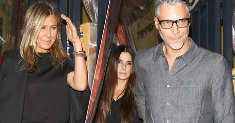 //Jennifer Aniston Sandra Bullock night out pp