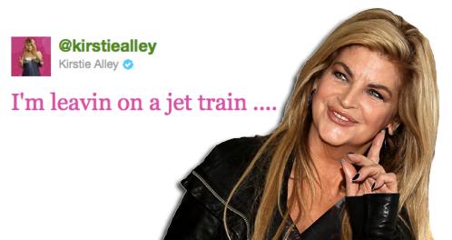 //kirstie alley stupid celebrity tweets