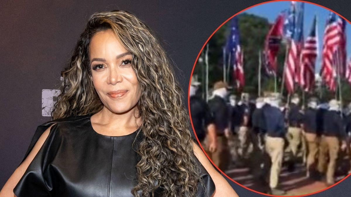 Sunny Hostin revealed her complicated feelings about the American flag.
