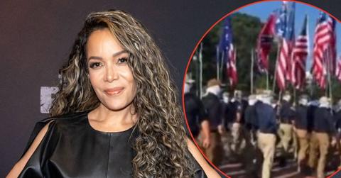 Sunny Hostin revealed her complicated feelings about the American flag.