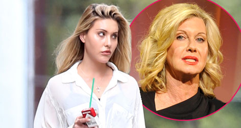 //olivia newton john daughter chloe lattanzi off the wagon