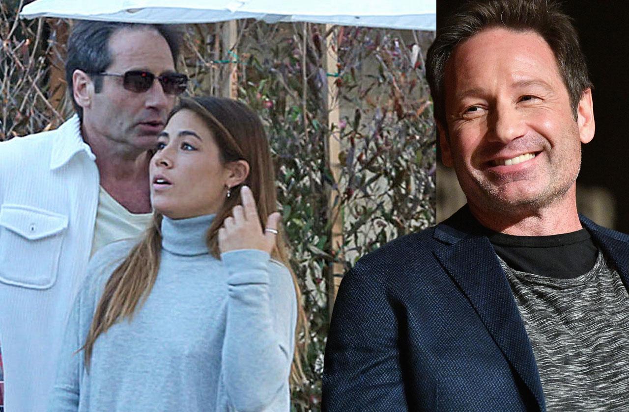 //david duchovny new girlfriend monique pendleberry pp