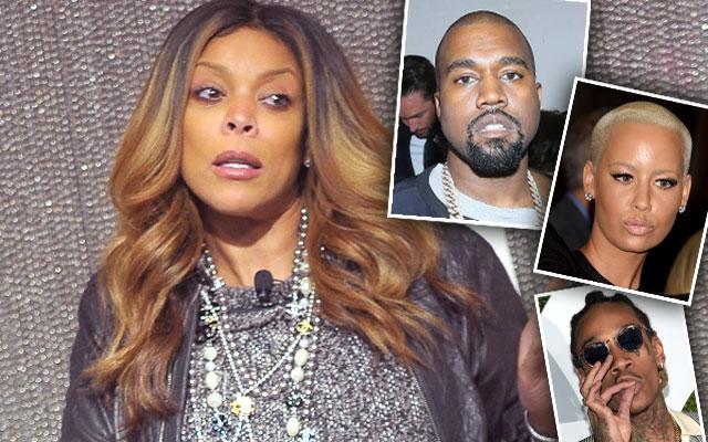 //wendy williams slams kanye west amber rose feud