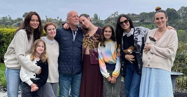 bruce willis happy first grandchild dementia diagnosis