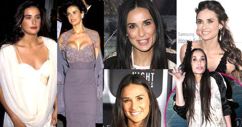 //demi moore plastic surgery face