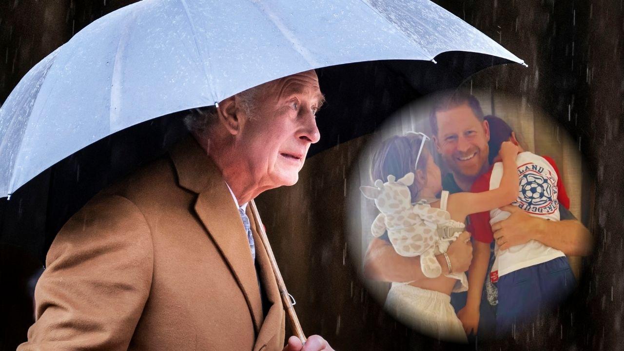 Photo of King Charles, Prince Harry, Archie and Lilibet