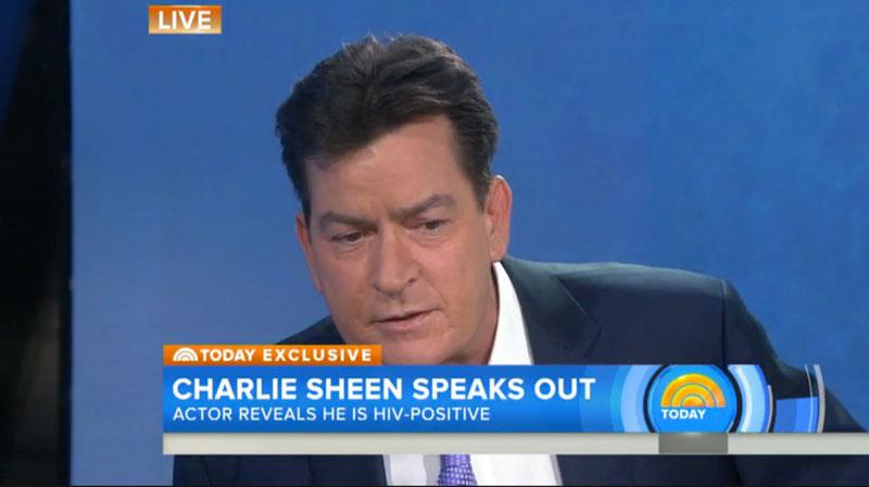 Charlie Sheen Today Interview Lies