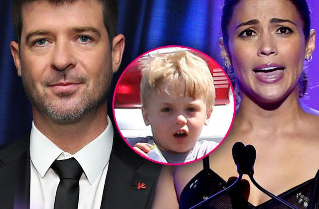 Robin Thicke Paula Patton Custody Battle Son Julian Cops Abuse Claims