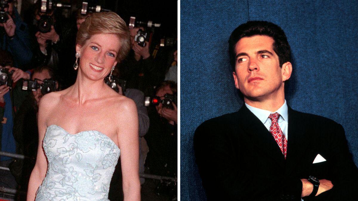 Photo of JFK Jr. and Princess Diana