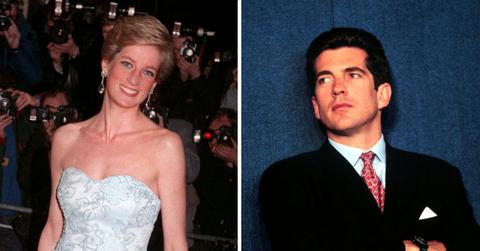 Photo of JFK Jr. and Princess Diana