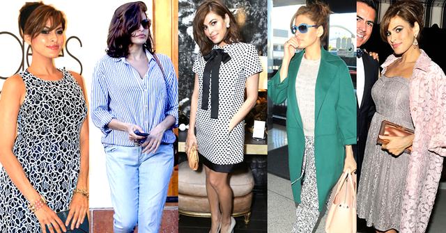 //eva mendes hiding her baby bump pp sl