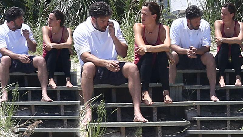 Ben Affleck Post-Divorce Announcement Vacation Photos With Jennifer Garner In Bahamas