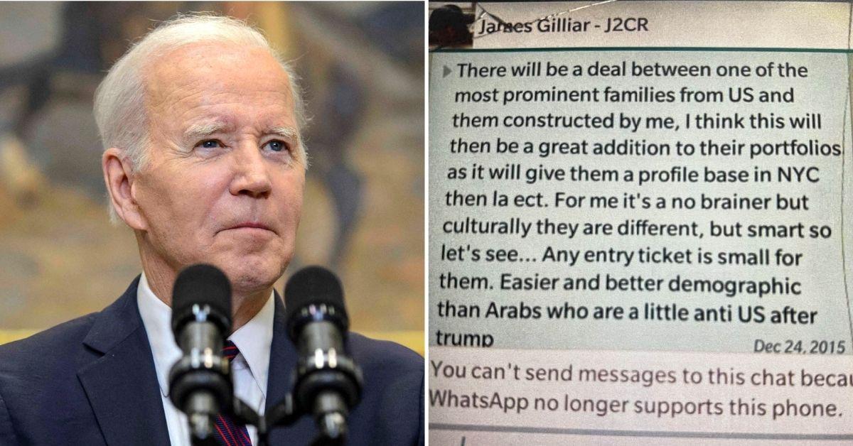 Chinese Energy Firm Pursued Relationship with Biden Family, Texts Reveal