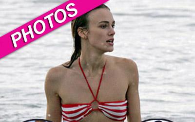 //keira knightly flat chested bikini _ _