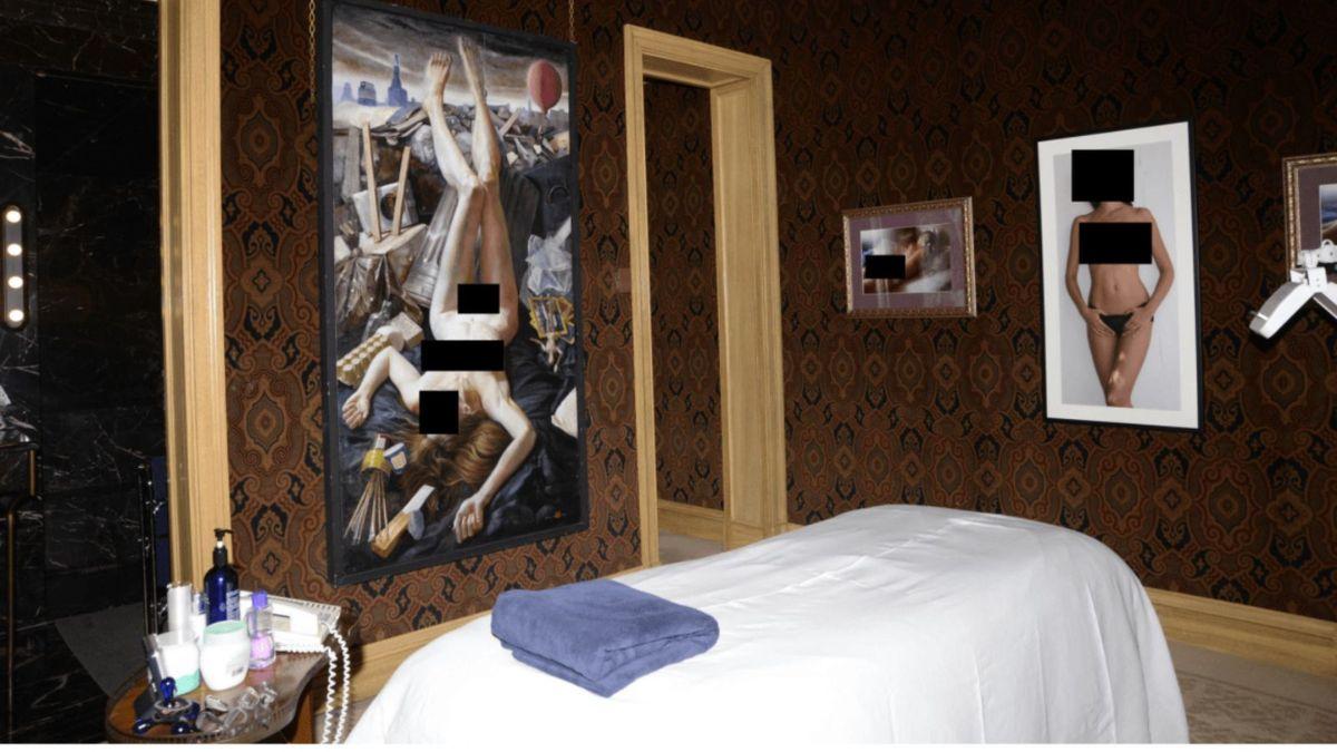 Photo of a massage room