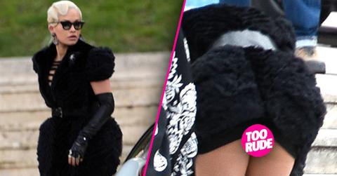 //rita ora wardrobe malfunction nude underwear skirt pp