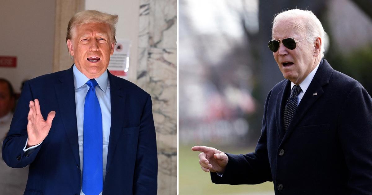 trump slams biden faith into question christmas tree lighting pp