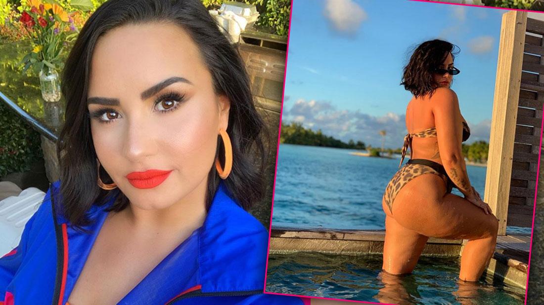 Demi Lovato Shares Unedited Bikini Photo Showing Cellulite