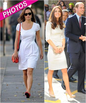 Pippa middleton shop white dress