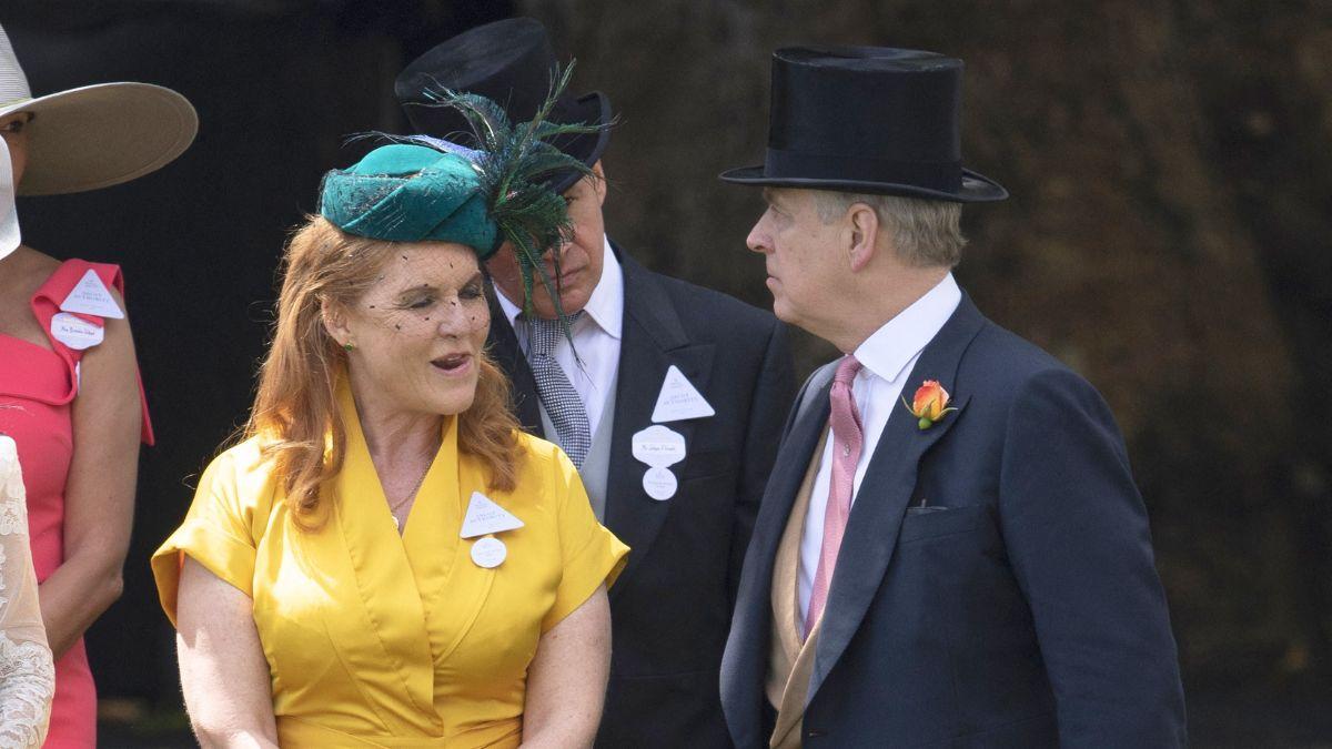 Photo of Sarah Ferguson and Andrew Windsor