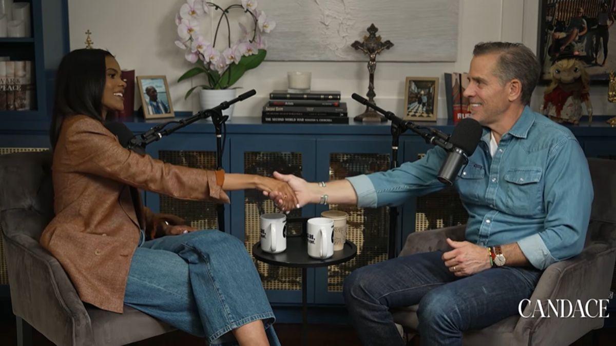 Photo of Candace Owens, Hunter Biden