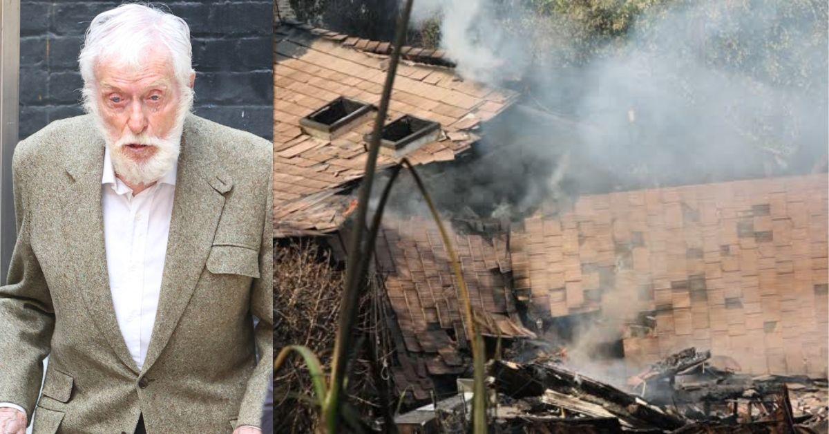 The Franklin Fire evacuation left Van Dyke drained, revealing how frail he's become at 99.