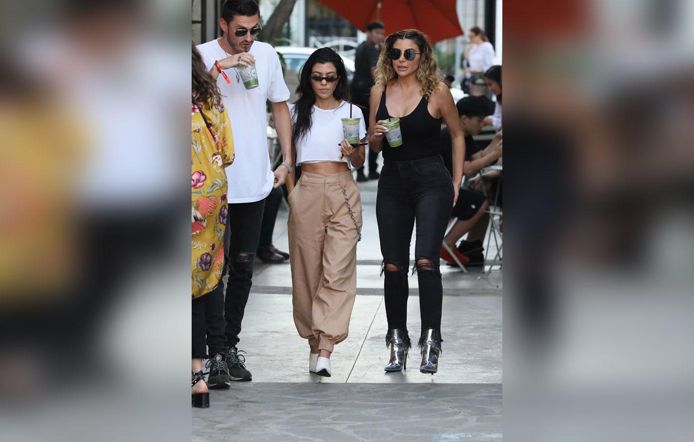 Kourtney Kardashian And Larsa Pippen Have Fun Date