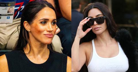 photo of meghan markle and kim kardashian