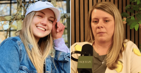 Split photo of Gabby Petito, Nichole Schmidt