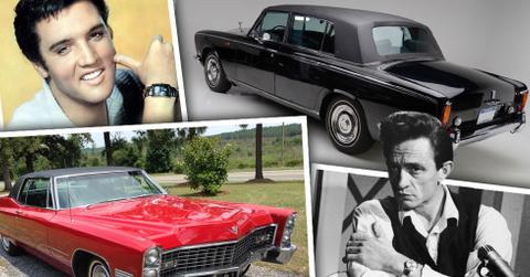 //elvis presley johnny cash cars