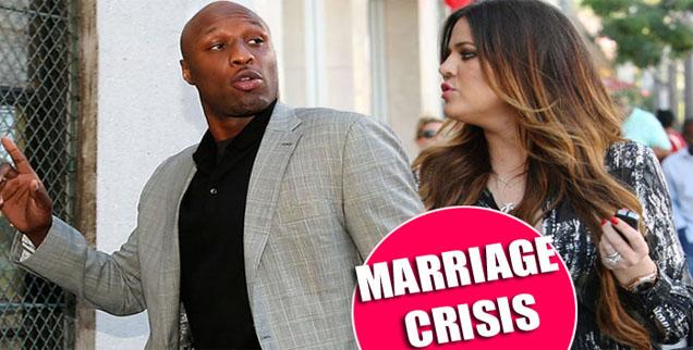 Inside Khloe Kardashian And Lamar Odom S Crumbling Marriage The Couple Tried Counseling For