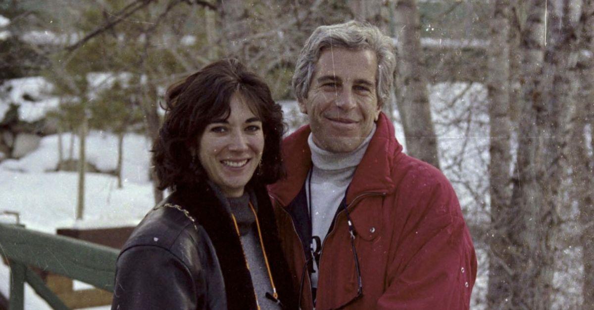 picture of Jeffrey Epstein and Ghislaine Maxwell