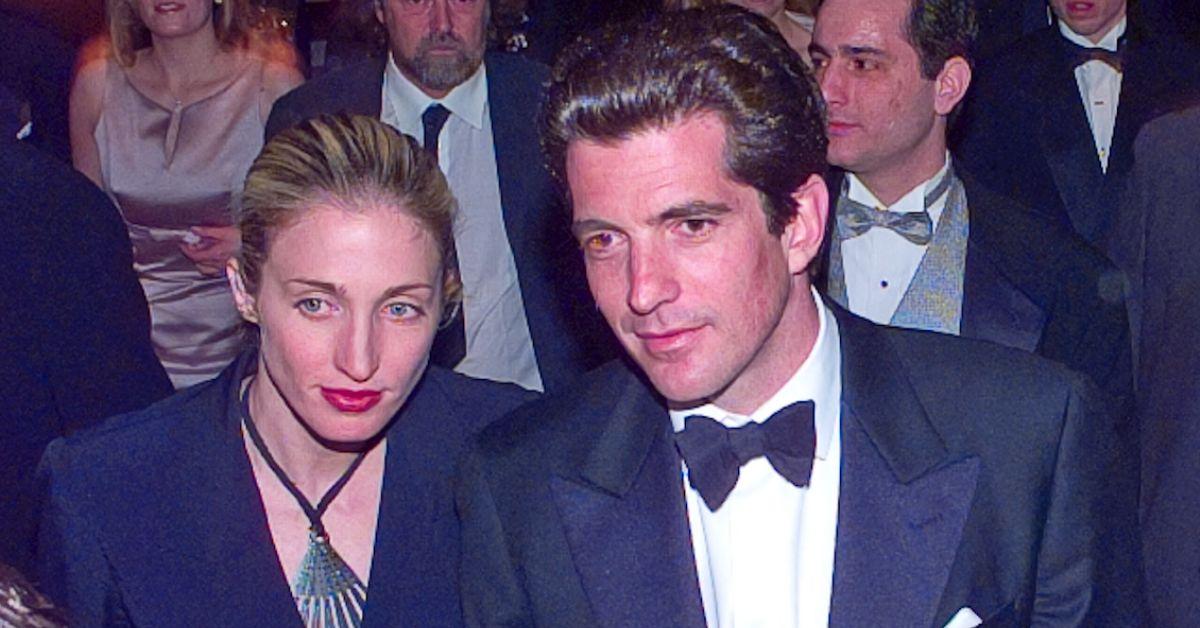 Photo of Carolyn Bessette-Kennedy and John F. Kennedy Jr.