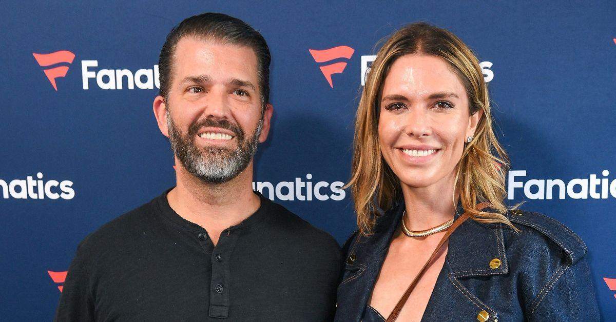 Photo of Bettina Anderson and Donald Trump Jr.