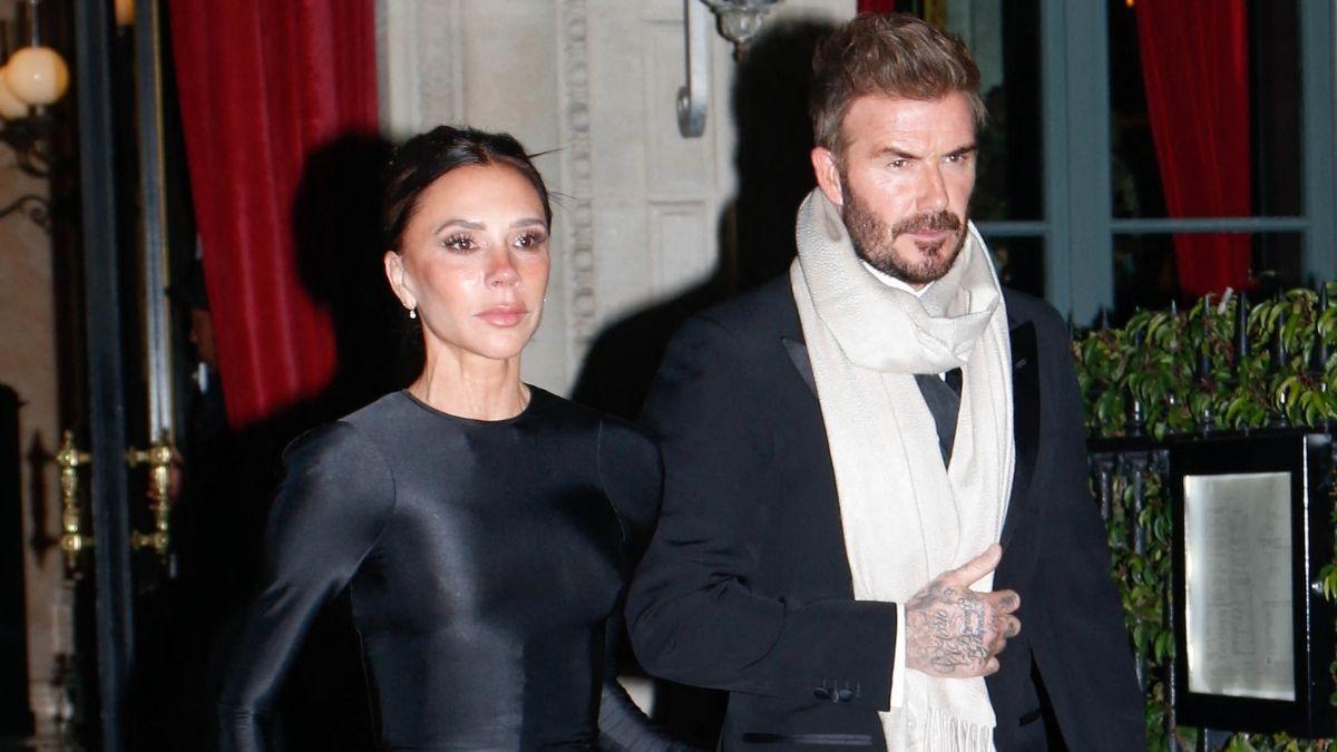 picture of David Beckham and Victoria Beckham 